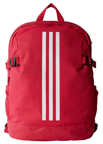 adidas 3Stripe Power SchoolbagBackpack Energy PinkWhite adidas 3Stripe Power SchoolbagBackpack Energy PinkWhite