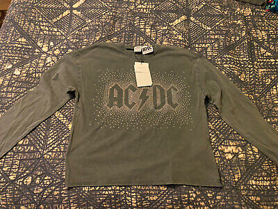 Gevoel versieren twintig NWT ZARA Charcoal Gray Bling ACDC T-Shirt Ladies Juniors size 11 M-12 Medium | eBay Gevoel versieren twintig NWT ZARA Charcoal Gray Bling ACDC T-Shirt Ladies Juniors size 11 M-12 Medium | eBay