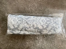 Nursing Breastfeeding Cover Breast Feeding Shawl Gray/White Flower