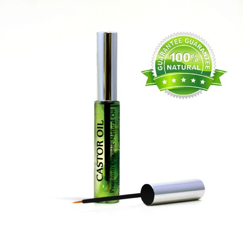 8 ml Premium Growth CASTOR OIL Lengthening Thicker Longer Eyelash Renew - Picture 5 of 5