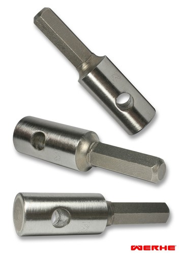 60mm Doppelwelle Erdbohrer HEX Adapter Erdlochbohrer Pfahlbohrer Bohrer - Picture 6 of 8
