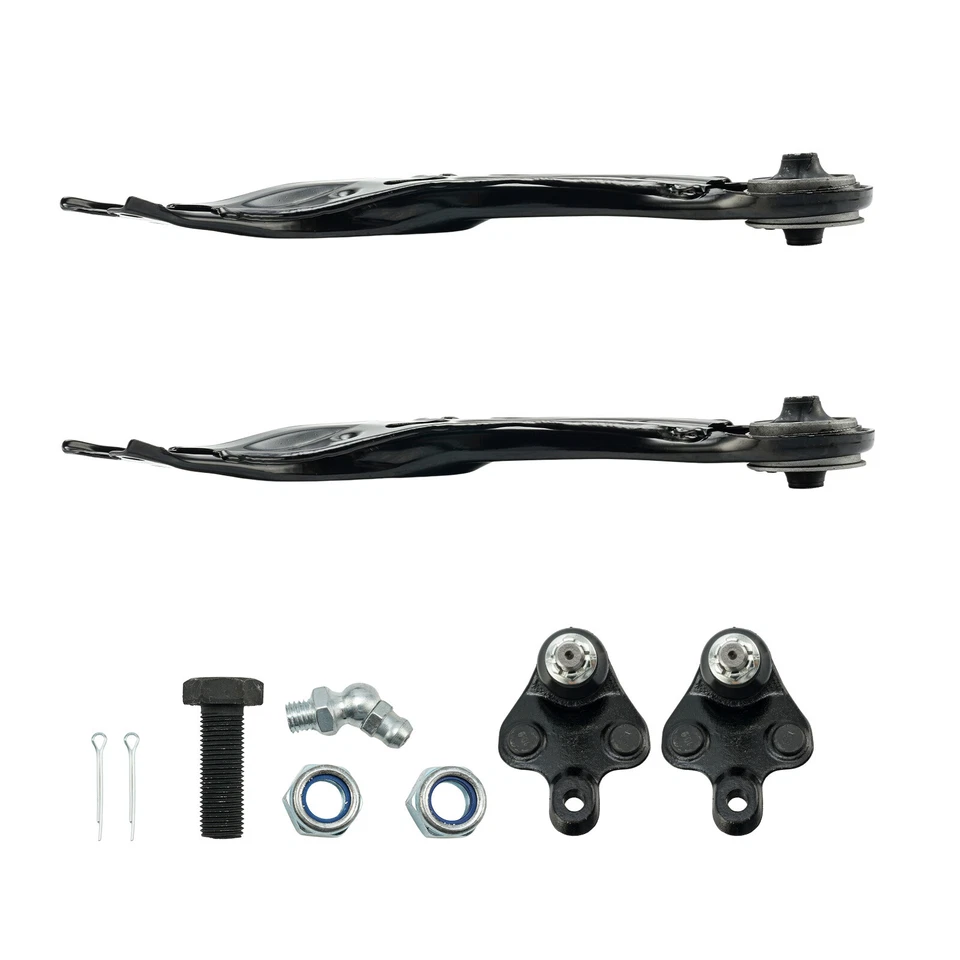 For 2009-2012 2013 Toyota Corolla 4Pcs Front Lower Control Arms Ball Joints Set - Imagem 4 de 4