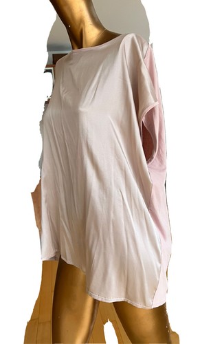 BETTY BARCLAY BLUSH PINK BLOUSE, FRONT SILK TOP GB 20, F 48, US 18, I 52 - Picture 5 of 9