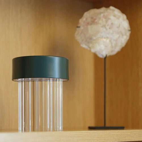 FLOS Last Order Clear Table Lamp Crystal Glass AC100V USB LED 1.9kg JAPAN NEW - Picture 14 of 50