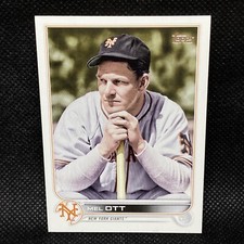 SP! 🚨2022 Topps Update MEL OTT Image Variation New York Giants #144 Short Print
