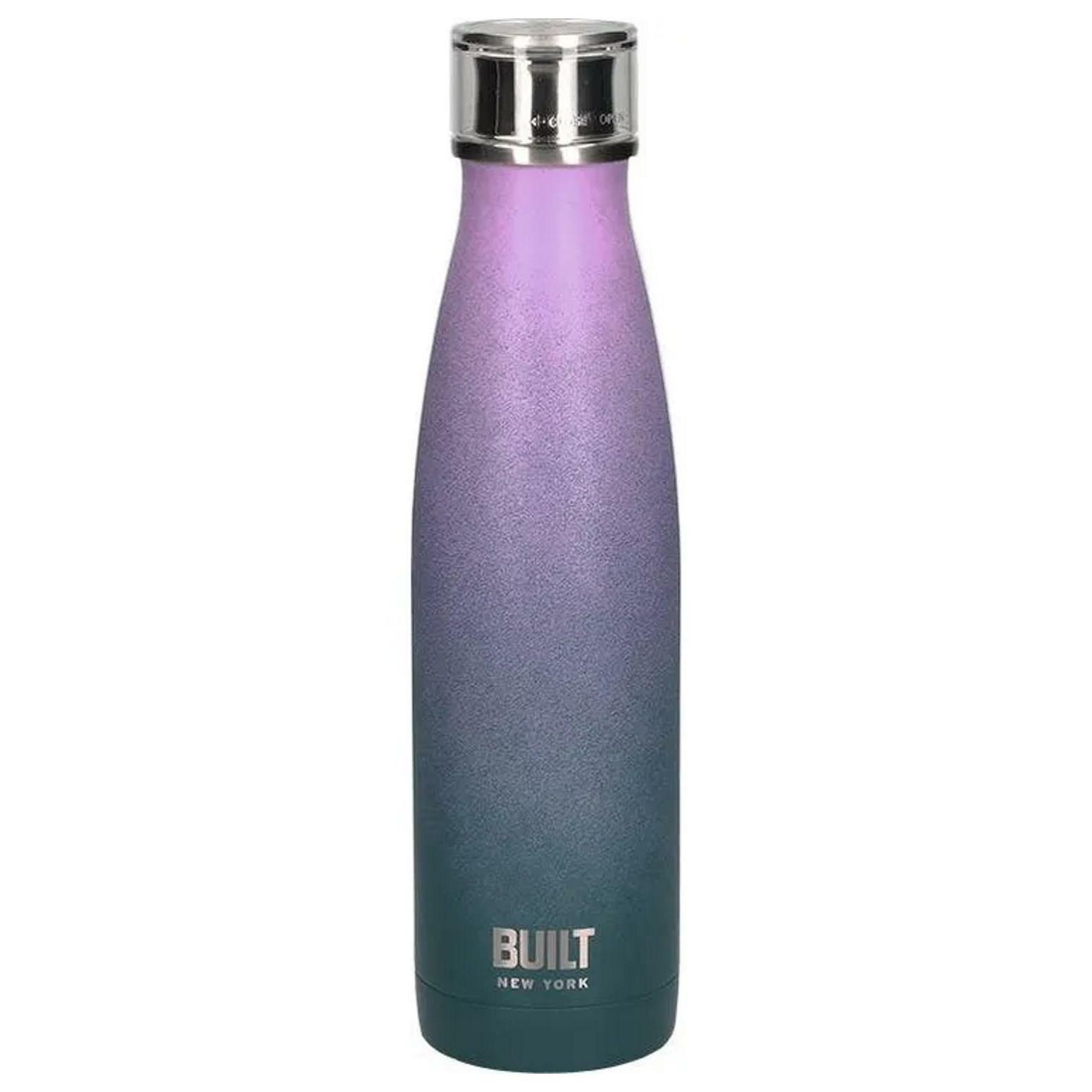 Built Perfect Seal Leak Proof 480ml Water Thermal Purple Blue Ombre Bottle