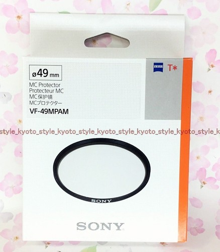 SONY MC protector 49mm VF-49MPAM 92555 JAPAN IMPORT - Picture 1 of 3