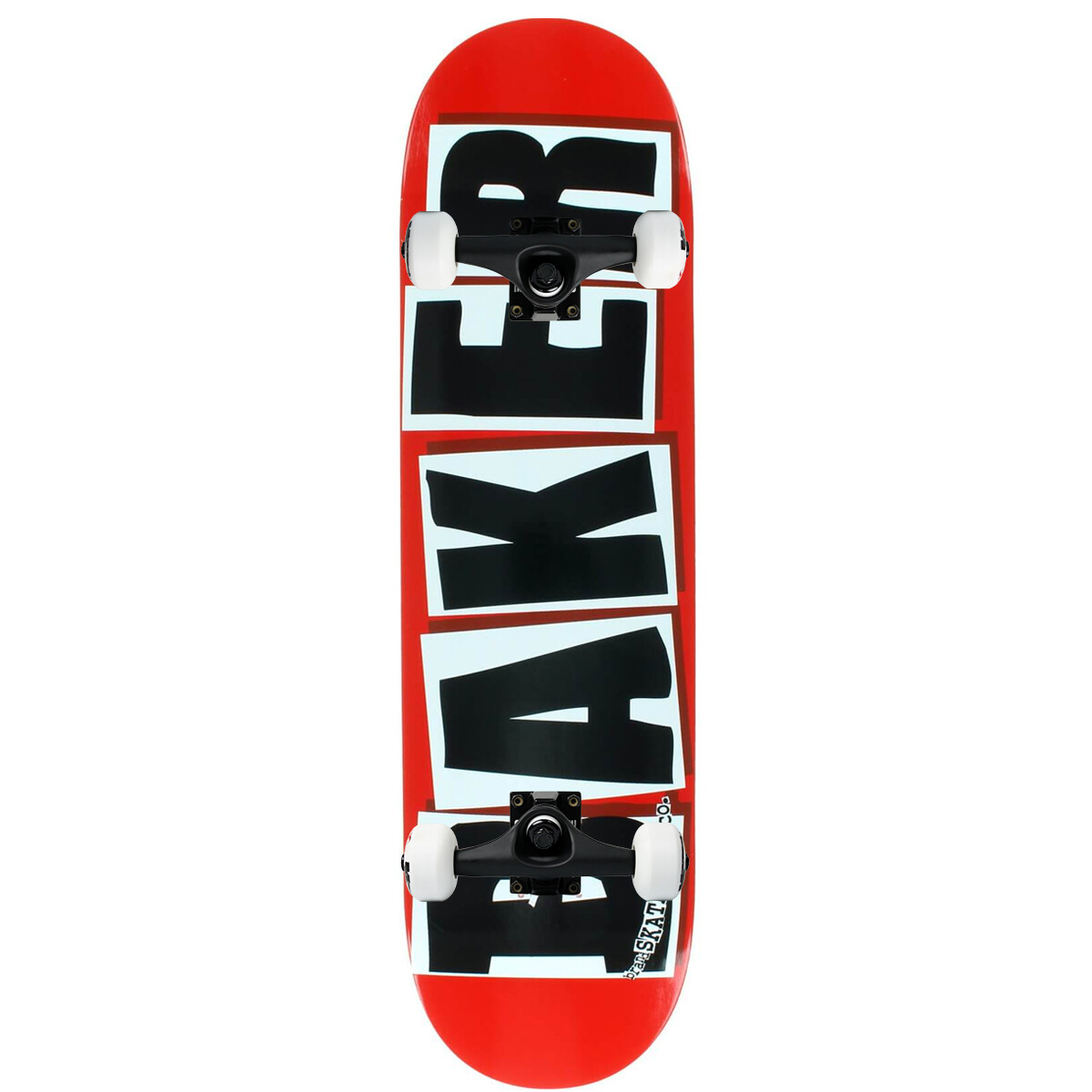大勧め Deck Skateboard Baker Brand 7.88 Red/Black Logo スケートボード