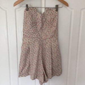 topshop floral playsuit