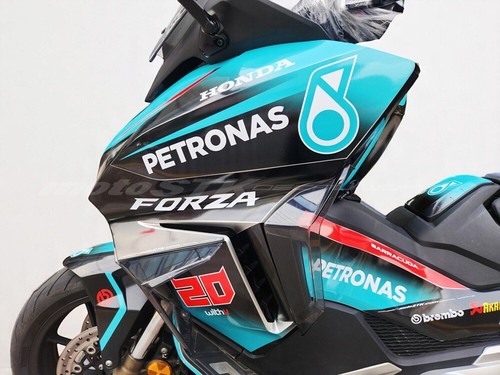 HONDA FORZA750 Motorcycle Petronas Graphic Decal Set Sticker kit - Bild 13 von 20