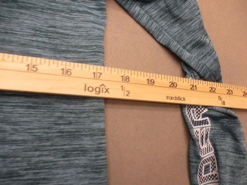 Under Armour Size L Boys Gray Melange Stretch Flat Front Athletic Hoodie 191 - Picture 7 of 11