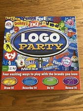Logo Party Game - Complete with all Pieces and Instructions