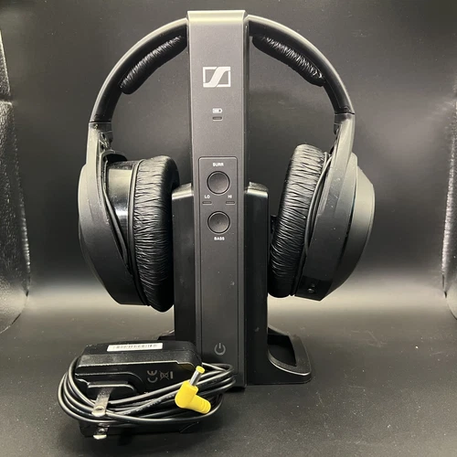 Sennheiser RS 175 RF Wireless Headphone HDR 175 + TR 175 Charger MISSING CABLES