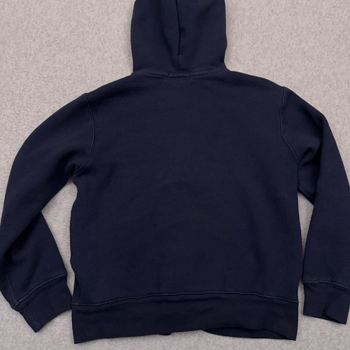 Polo Ralph Lauren Full Zip Hoodie Boys Medium Blue Cotton Blend Sweatshirt Pony - Picture 7 of 7