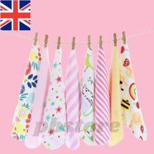 8Pcs Baby Girl Newborn Bath Towel Washcloth Bathing Feeding Wipe Cloth Soft 