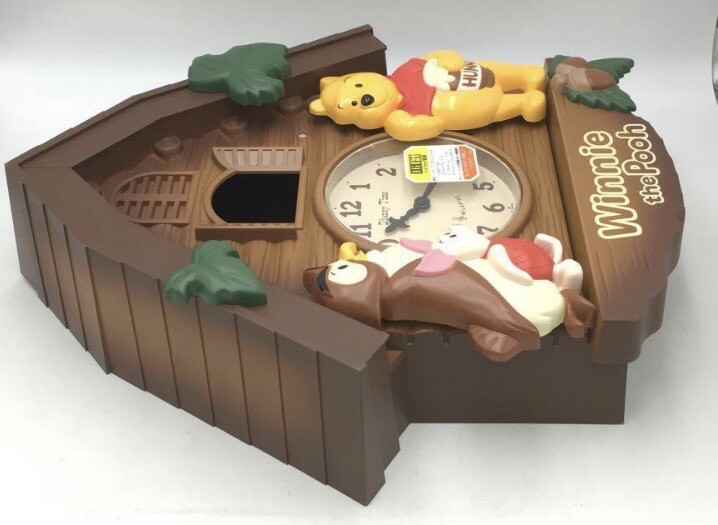 時計 pooh Vintage Winnie the Pooh pendulum Wall Clock Seiko Disney