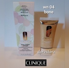 CLINIQUE Even Better Refresh Hydrating Makeup *WN04 BONE* / 1 oz / New in box