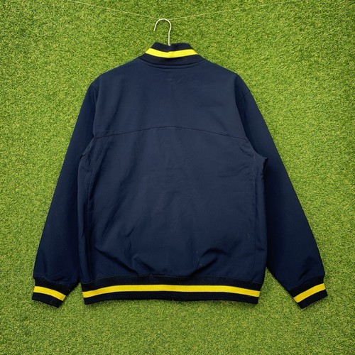 Michigan Wolverines Adidas Jacke Herren Medium NCAA Football Trainingsjacke Spieler - Bild 2 von 11