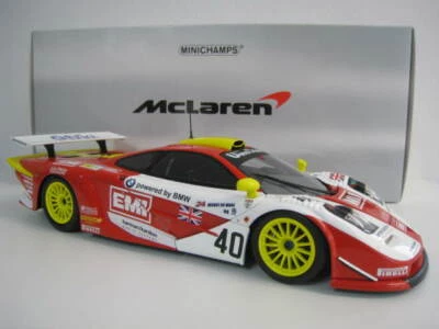 McLaren F1 GTR EMI GULF TEAM Limitiert auf 304 Stück Minichamps 1:18 NEU OVP