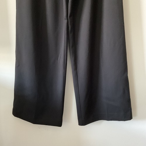 Ann Taylor LOFT Black Peyton Wide Leg Trouser Pants Size 6 NWT - Picture 7 of 22