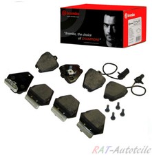 Bremsbeläge Brembo SATZ- Vorne- NEU-AUDI A6 A8 AUDI 100 8-Teile