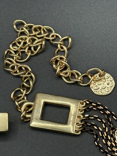 Vintage Belt 30” Gold Tone Copper Tone Chain Hook Closure #624 - Picture 3 of 6