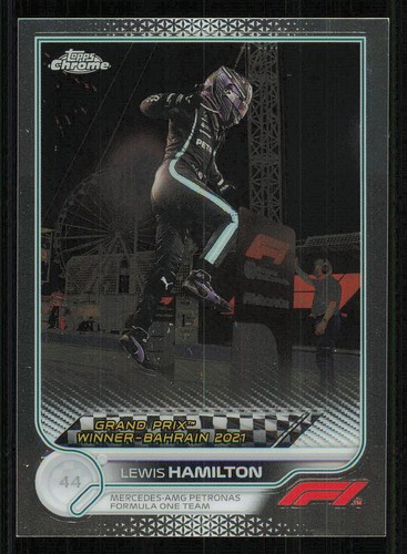 2022 Topps Chrome Formula 1 #151 Lewis Hamilton GPW - Picture 1 of 2