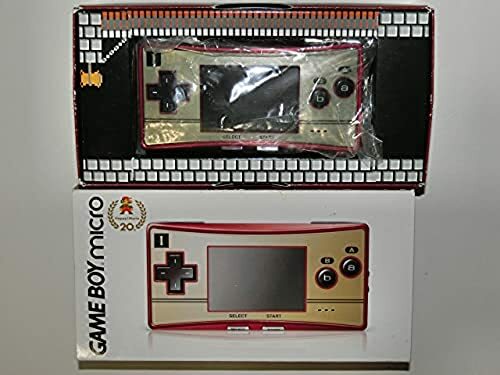 Nintendo Game Boy Micro 20th Anniversary Limited Version NES Color from jAPAN - Picture 1 of 4