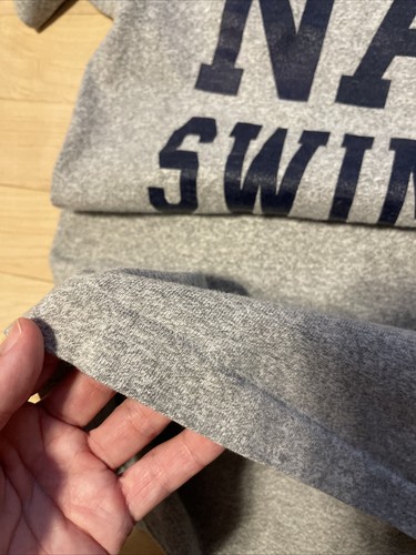 Vintage Navy Swimming Shirt Small Men’s Made In USA Single Stitch Naval Academy - Picture 7 of 10