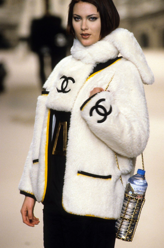Iconic Chanel Vintage Fall 1994 Ivory Black Yellow Logo 94A Alpaca Fur Jacket | eBay Iconic Chanel Vintage Fall 1994 Ivory Black Yellow Logo 94A Alpaca Fur Jacket | eBay