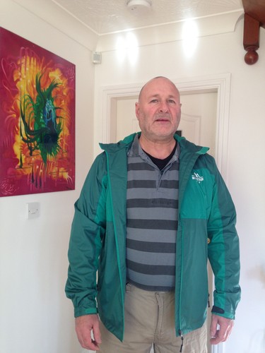 Irish Green Sports Rain Jacket Rain Coat Waterproof UK 40 40UK Crivit Branded - Picture 2 of 12