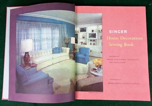 Singer-Home-Decorations-Sewing-Book-1961-Mid-Century-Modern-Design-60s-Interior
