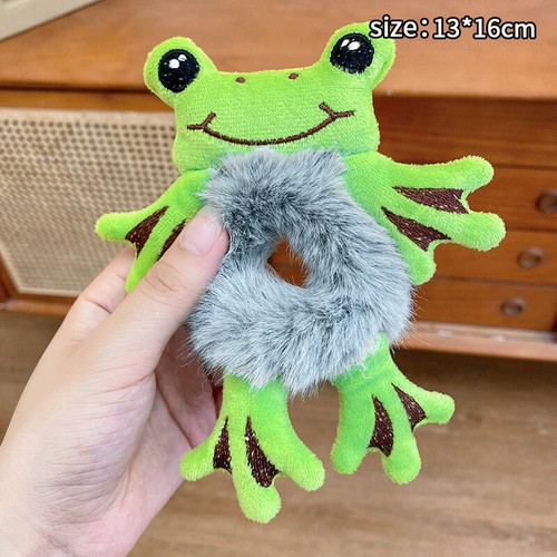 Bandas elásticas para el cabello de felpa de gato panda de dibujos animados accesorios para el cabello cuerda para el cabello * - Imagen 7 de 18