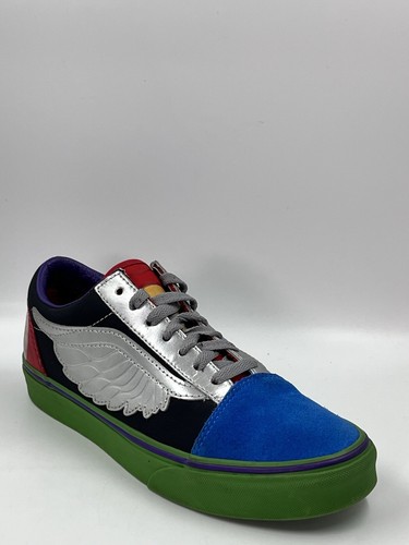 Vans X Marvel Avengers Zapatos Hombres 6 Mujeres 7.5 Old Skool Superhéroe Alas Tenis - Imagen 6 de 15