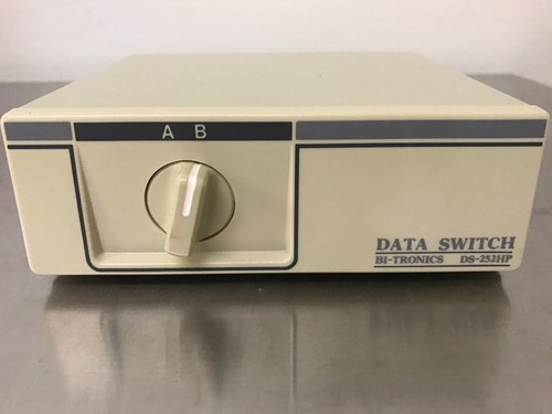 Bi-Tronics DS-252HP Scatola interruttore dati per stampante, PC, ecc. NUOVO VECCHIO STOCK - Foto 1 di 4