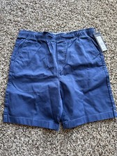 Vineyard Vines Shorts Boys Blue Chino Whale Preppy Casual Jetty Large 16 NWT
