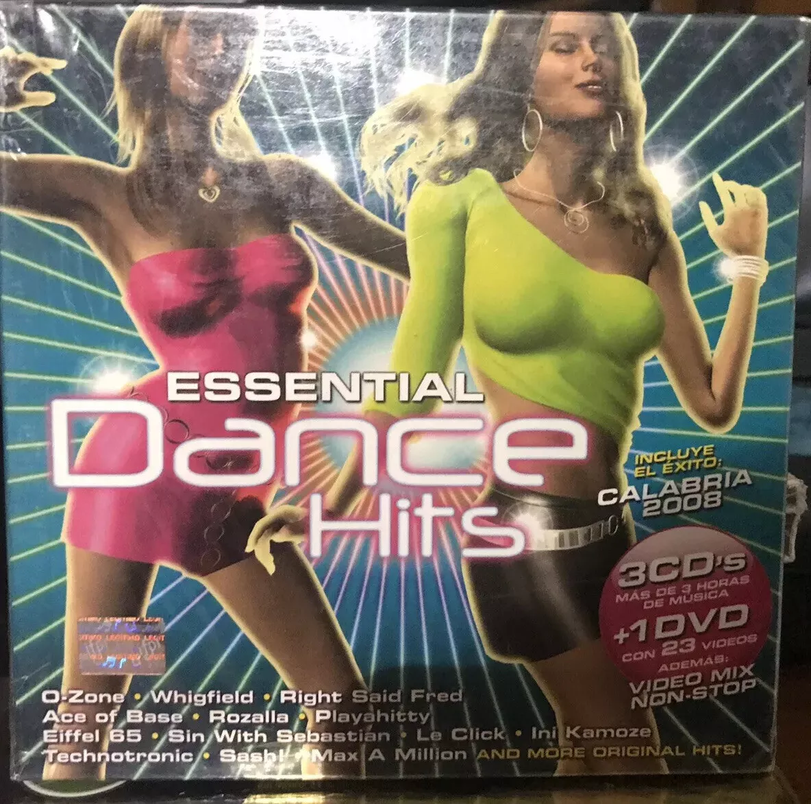 3cds & DVD 70s 80s 90s ESSENTIAL DANCE HITS Mega Video Mix Double U Ini  Kamoze