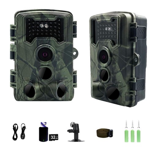 2.7K 58MP HD Wildkamera mit Bewegungsmelder Nachtsicht,Wildtierkamera mit 2" LCD - Bild 5 von 16