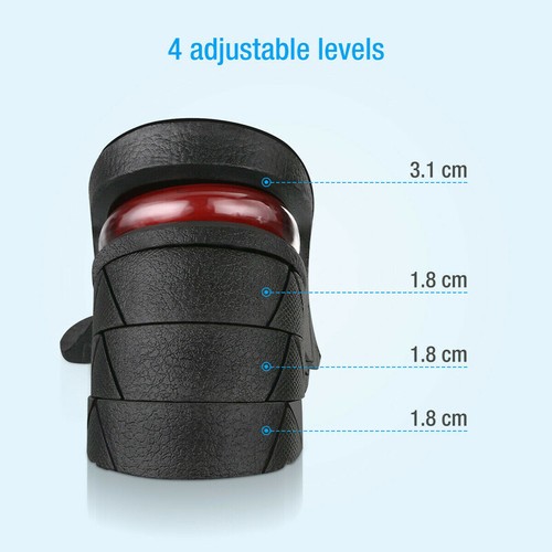 Solette rialzo altezza scarpe unisex sollevamento tallone 3-8 cm cuscino supporto aria lavabile - Foto 7 di 19