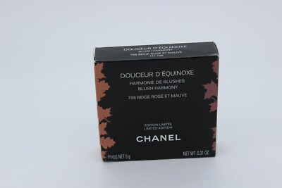 Chanel Douceur D Equinoxe Blush Harmony  798 Beige Rose et Mauve  9g