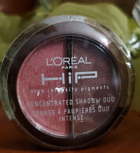 L'OREAL HiP High EYE SHADOW DUO #508 Cheeky Sealed NEW AUTHENTIC Hard TO Find - Foto 1 di 3