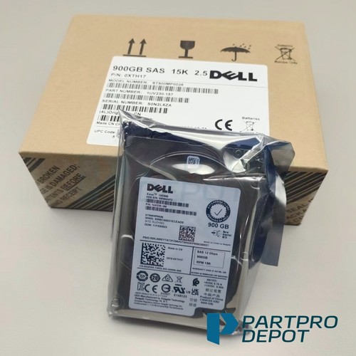 New Dell ST900MP0026 XTH17 900GB SAS 15k 2.5" 12G HDD Seagate in 3.5” Caddy - Picture 7 of 9