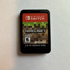 Minecraft - Nintendo Switch Loose Game Cartridge Tested Authentic Works
