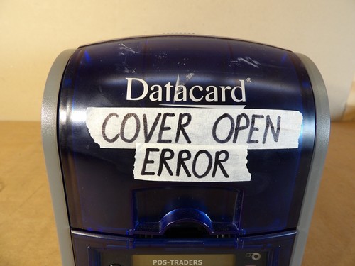 Datacard SD360 Color Card Printer PX30 DUAL Side LAN USB - COVER OPEN ERROR - Afbeelding 2 van 10