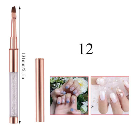 Nail Art Uv Gel Liner Zeichnung Pinsel Acryl Malerei Stift Maniküre Dekor C8 - Bild 24 von 27