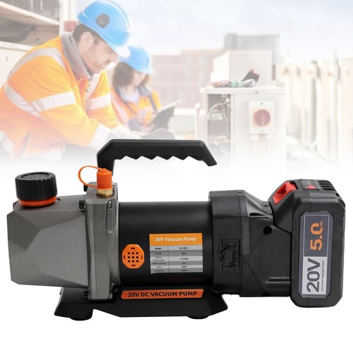 2.5CFM Single-Stage Vacuum Pump 20V W/Lithium Battery For Air Conditioner - Picture 10 of 20