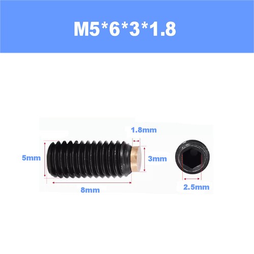 12.9 Grade High-Strength Hexagonal Copper Head Buffer Screw/Black Headless Bolt - Picture 124 of 250