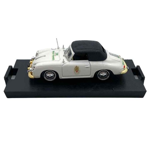 Brumm 1/43 Porsche 356 Police 1952 Action Figure Car - Picture 3 of 6