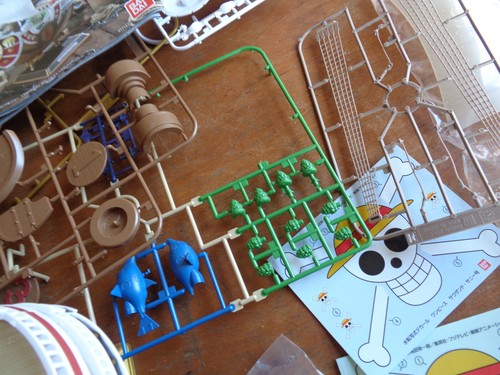 One Piece Thousand Sunny Ship New World Ver LTD modellino in plastica inutilizzato Bandai - Foto 5 di 12