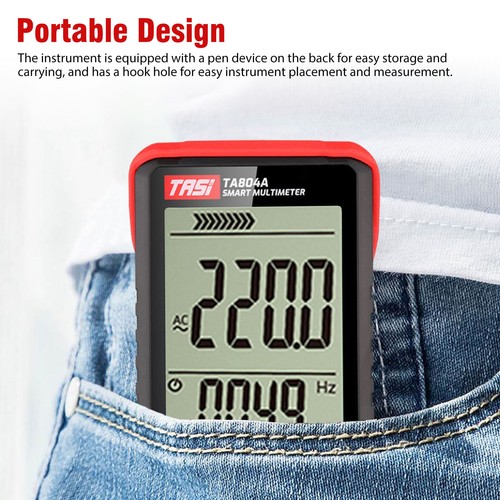 Multimeter Ohmmeter Voltmeter Digital Display Auto Range Test Volt Tester AC DC - Picture 7 of 9